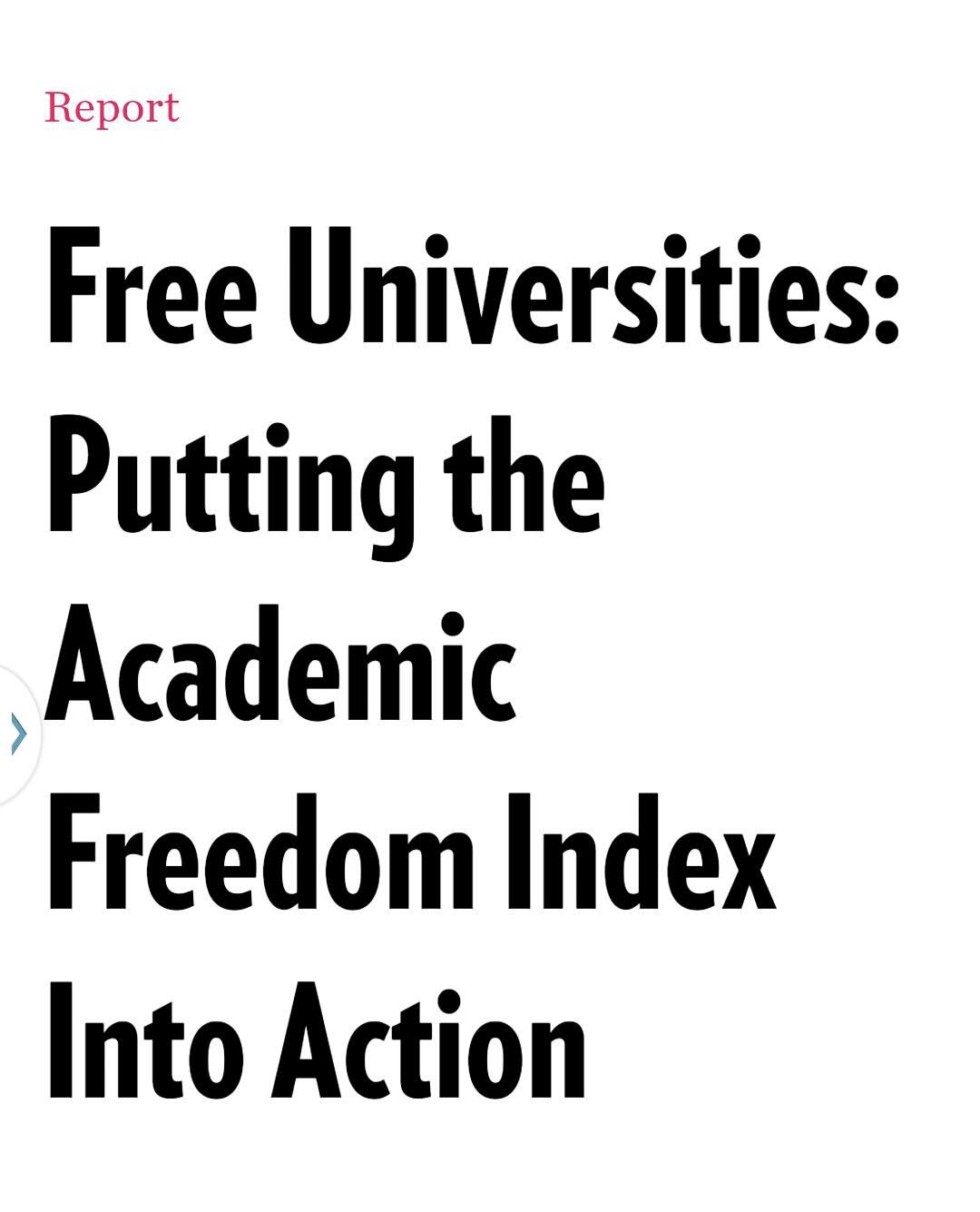 informe libertad academica 2021